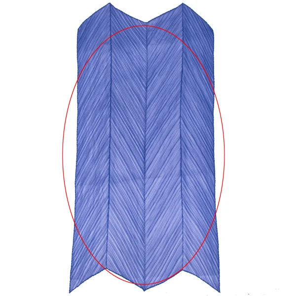 Unbranded Pleats Stole K-167345_005