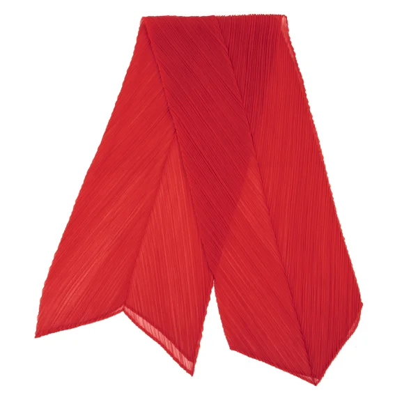 Unbranded Pleats Stole Red  K-167346_001