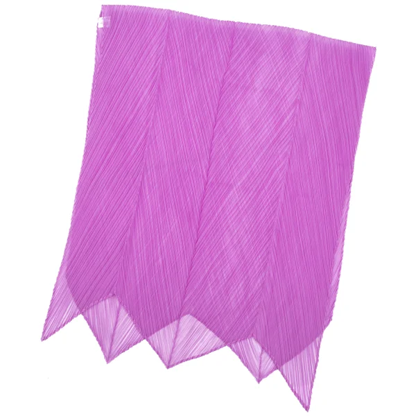 PLEATS PLEASE Scarf Purple  K-167347_001