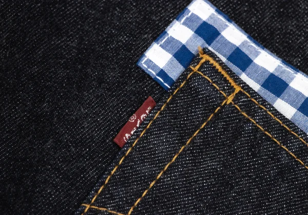 JUNYA WATANABE MAN×Levi's 505 Gingham Check Pocket Switching Jeans K-167348_013