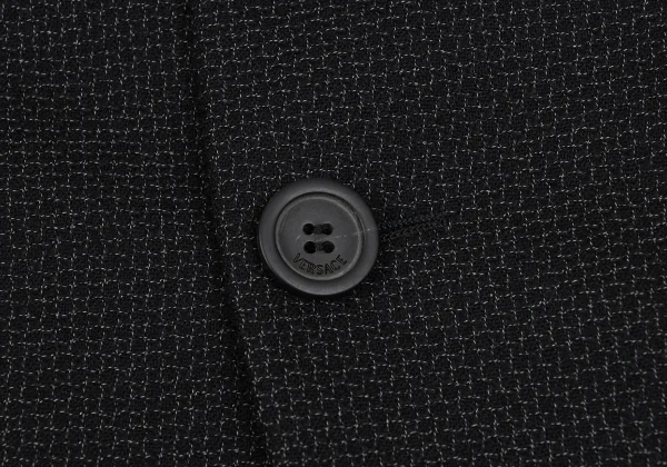 GIANNI VERSACE Wool Plaid Weave Jacket K-167349_008