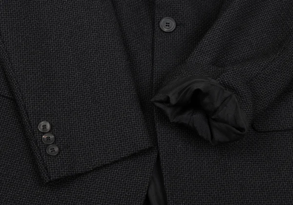 GIANNI VERSACE Wool Plaid Weave Jacket & Pants K-167351_006