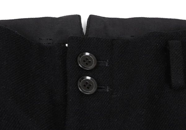 Y's Wool Rib Knit Layered Pants K-167357_003