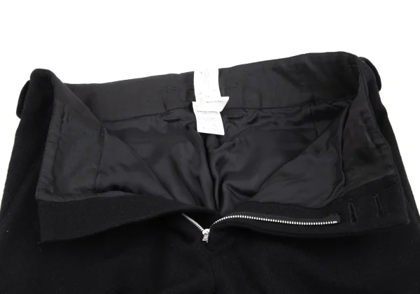 Y's Wool Rib Knit Layered Pants K-167357_004