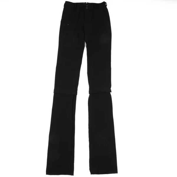 Y's Wool Rib Knit Layered Pants K-167357_008
