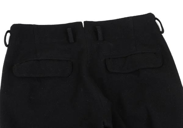 Y's Wool Rib Knit Layered Pants K-167357_011