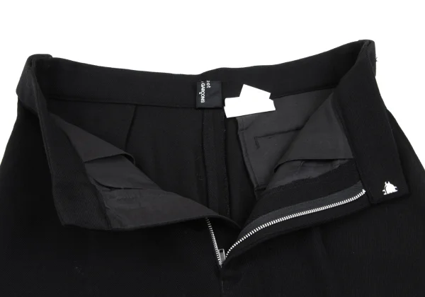 tricot COMME des GARCONS Wool Side Button Tuck Pants K-167359_004