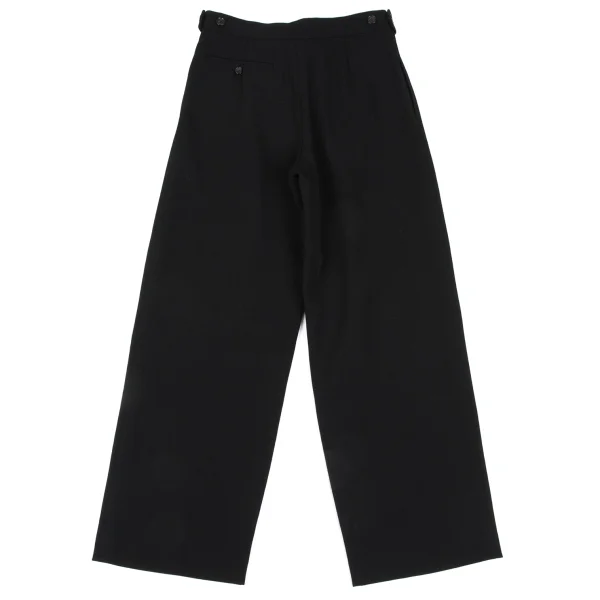 tricot COMME des GARCONS Wool Side Button Tuck Pants K-167359_008