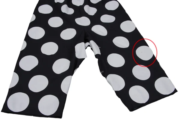 JUNYA WATANABE COMME des GARCONS Dot Patch Design Cropped Pants K-167363_004