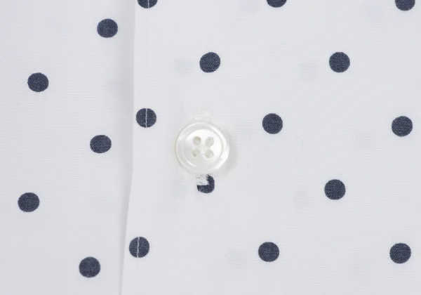 COMME des GARCONS HOMME Dot Open Collar Short Sleeve Shirt K-167364_005