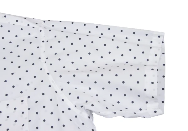 COMME des GARCONS HOMME Dot Open Collar Short Sleeve Shirt K-167364_007