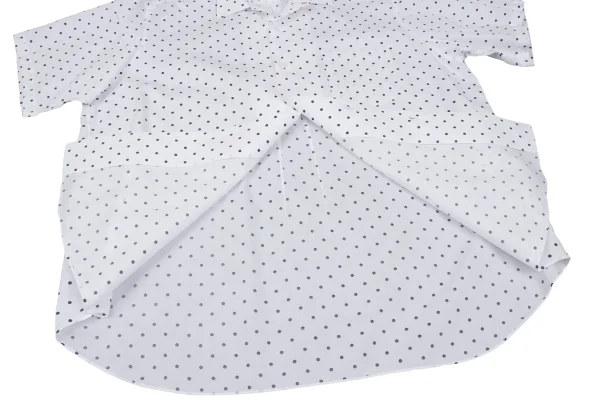 COMME des GARCONS HOMME Dot Open Collar Short Sleeve Shirt K-167364_009