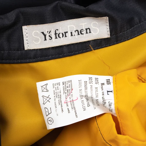 Y's for men SHIRTS Nylon Poly Patch Pocket Coat K-167366_016