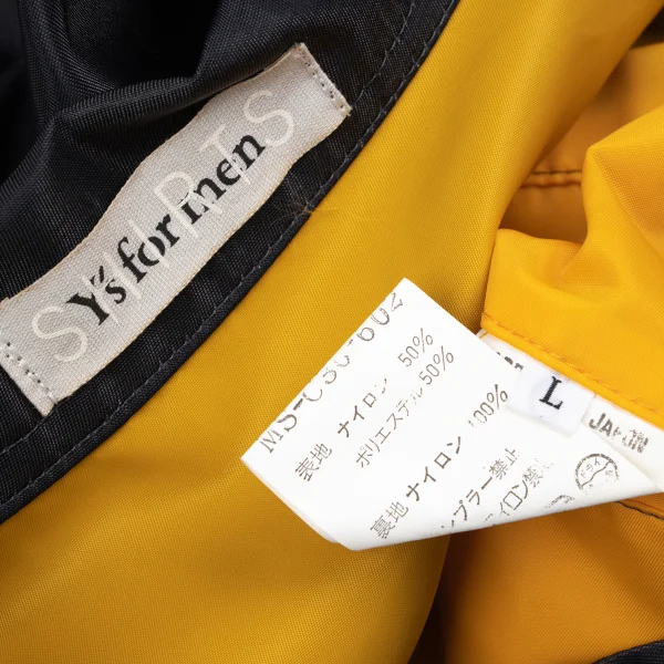 Y's for men SHIRTS Nylon Poly Patch Pocket Coat K-167366_017