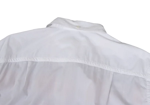 GANRYU Check Mesh Switching Long Sleeve Shirt K-167367_013