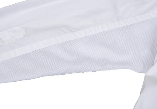 GANRYU Check Mesh Switching Long Sleeve Shirt K-167367_014