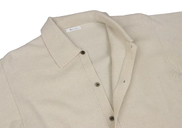 Y's for men Wool Polo Knit Sweater K-167368_005