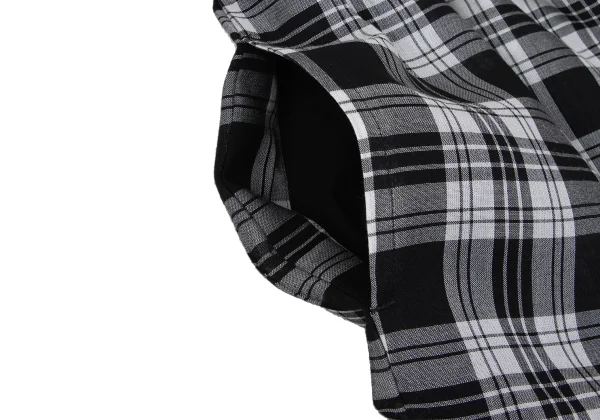 tricot COMME des GARCONS See-through Check Dropped Crotch Pants K-167369_003