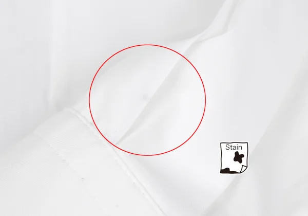 ISSEY MIYAKE MEN Poly Cotton Mao collar Oversized Shirt K-167370_009