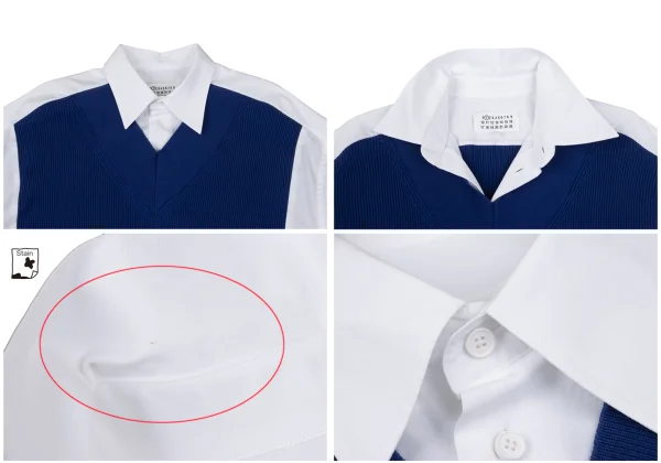 Maison Martin Margiela 1 Knit Docking Shirt Dress K-167371_007