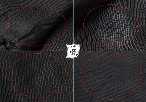 PRADA Unborn Calf Collar Nylon Balmacaan Coat K-167372_012