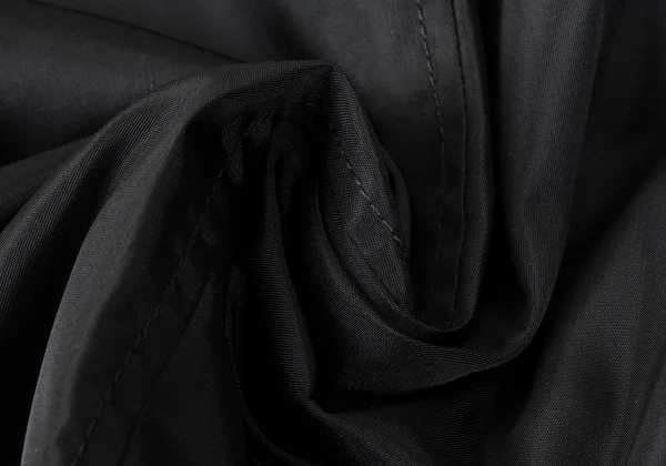 PRADA Unborn Calf Collar Nylon Balmacaan Coat K-167372_016