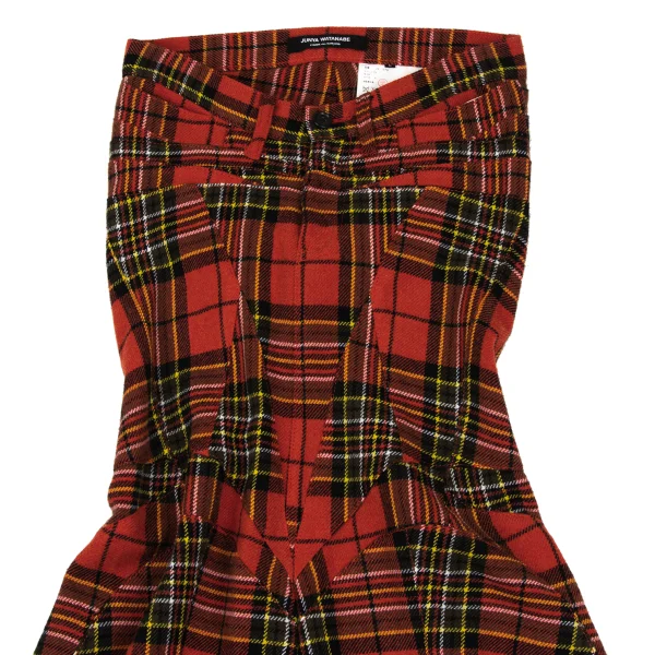 JUNYA WATANABE COMME des GARCONS Acrylic Blend Checked Skirt K-167373_003
