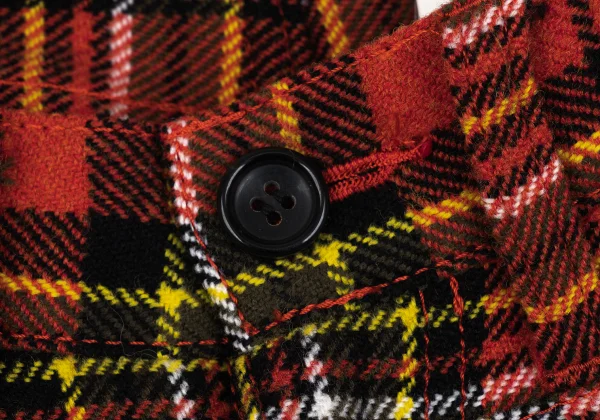 JUNYA WATANABE COMME des GARCONS Acrylic Blend Checked Skirt K-167373_005