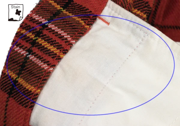 JUNYA WATANABE COMME des GARCONS Acrylic Blend Checked Skirt K-167373_010