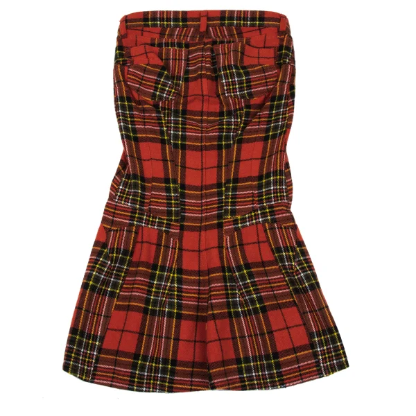 JUNYA WATANABE COMME des GARCONS Acrylic Blend Checked Skirt K-167373_013