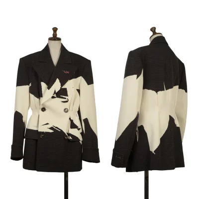 Maison Martin Margiela Dart Design Gradient Double Jacket