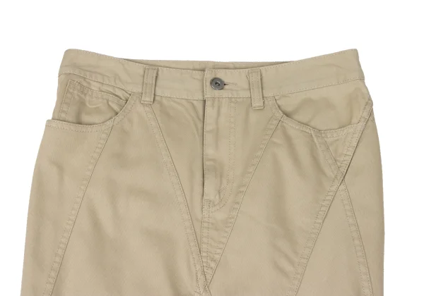 JUNYA WATANABE COMME des GARCONS Cotton Diagonal Switching Flared Skirt K-167378_003