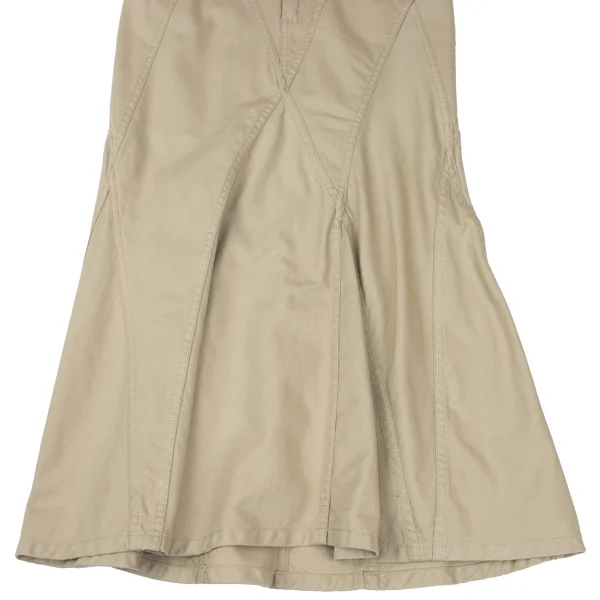 JUNYA WATANABE COMME des GARCONS Cotton Diagonal Switching Flared Skirt K-167378_007