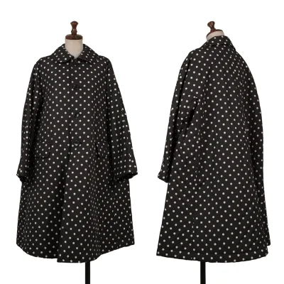 COMME des GARCONS Poly Padded Dot Flare Coat