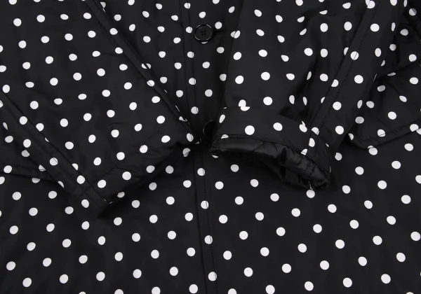 COMME des GARCONS Poly Padded Dot Flare Coat K-167379_007