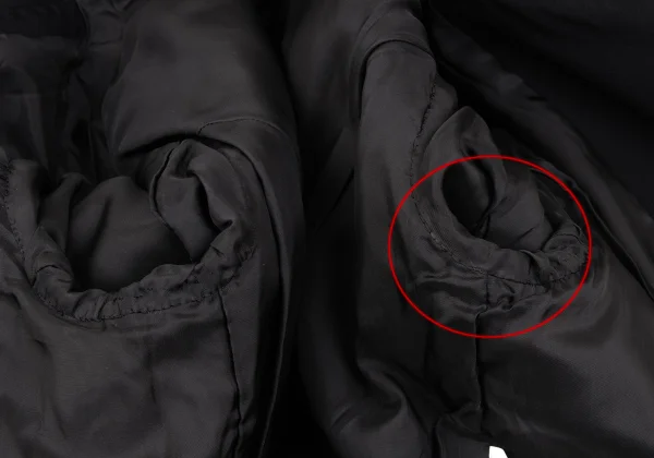 COMME des GARCONS Wool Rib Design Padded Blouson K-167380_012