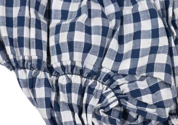 tricot COMME des GARCON Gathered Design Gingham Check Dress K-167381_014