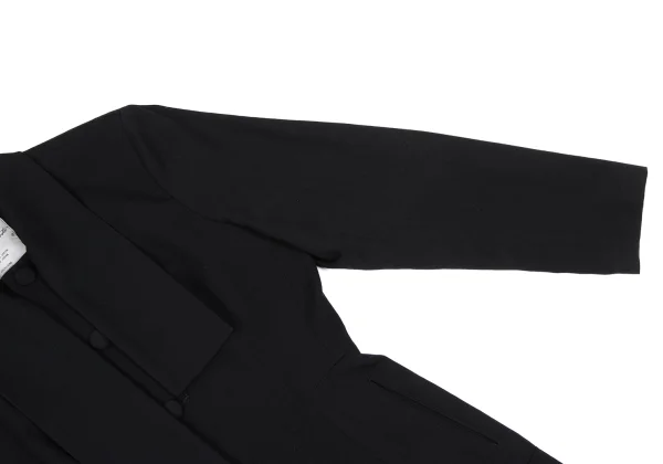 Yohji Yamamoto FEMME Wool Stole Neck Jacket K-167382_007