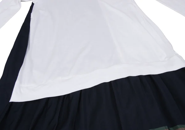 Y's Stripe Switching T Shirt Dress K-167383_016