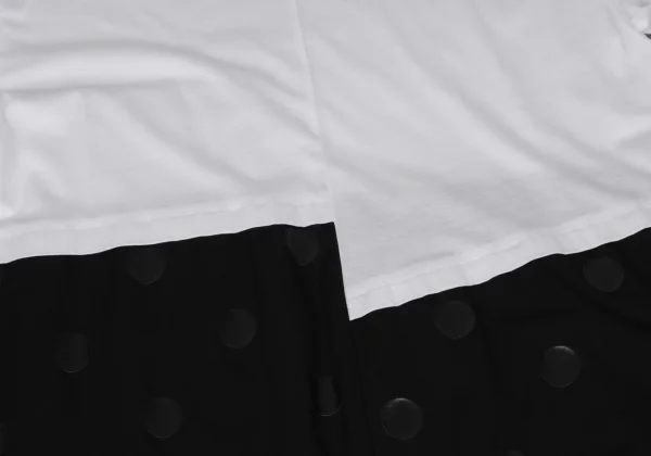 Y's Dot Printed Switching T Shirt Dress K-167384_014