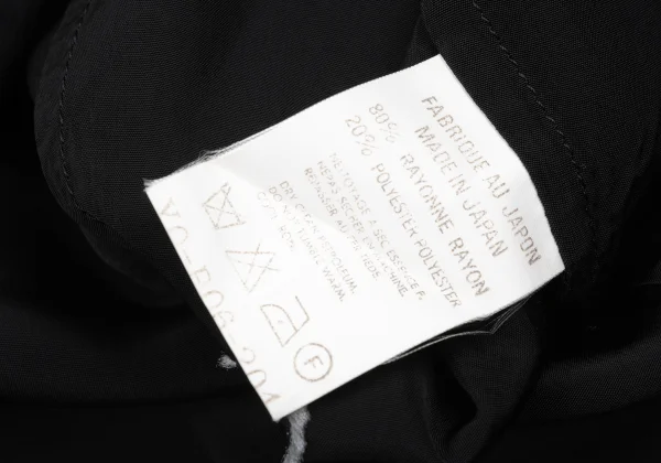 Y's Rayon Poly Dot Open-collar Short Sleeve Shirt K-167385_017