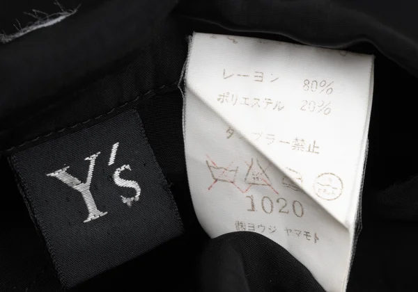 Y's Rayon Poly Dot Open-collar Short Sleeve Shirt K-167385_018