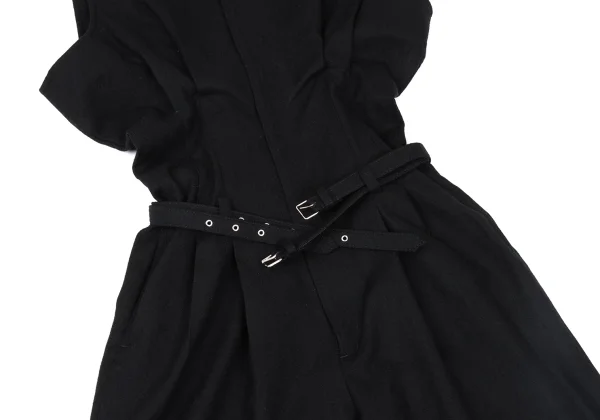 COMME des GARCONS Double Belt Sleeveless Overalls K-167386_008