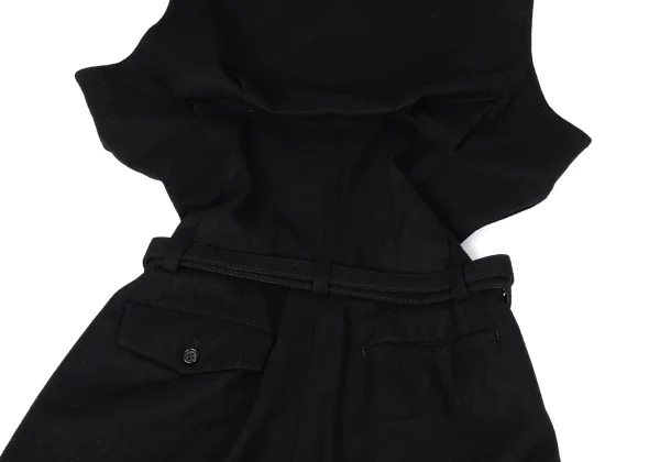 COMME des GARCONS Double Belt Sleeveless Overalls K-167386_014