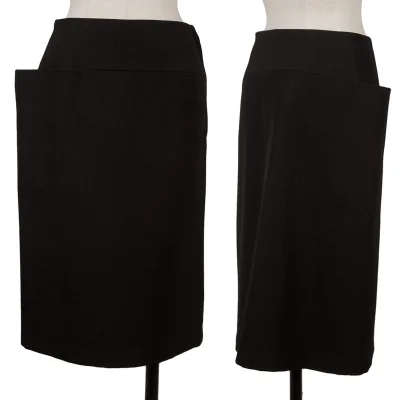 Y's Army Gabardine Pocket Design Skirt