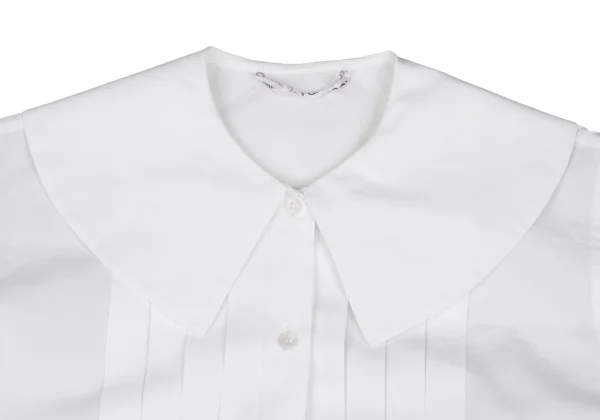 COMME des GARCONS Big Collar Tuck Pleats Blouse K-167388_004