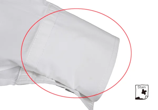 COMME des GARCONS Big Collar Tuck Pleats Blouse K-167388_008