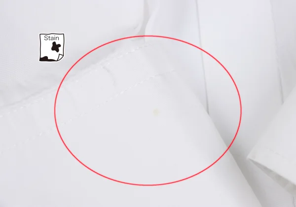 COMME des GARCONS Big Collar Tuck Pleats Blouse K-167388_012