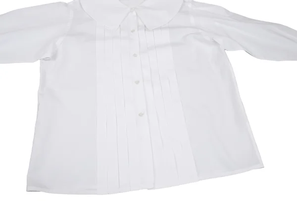 COMME des GARCONS Big Collar Tuck Pleats Blouse K-167388_014