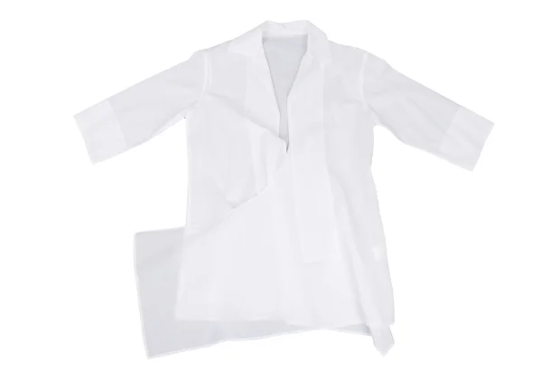 Yohji Yamamoto NOIR Buttonless Drape Shirt K-167389_002